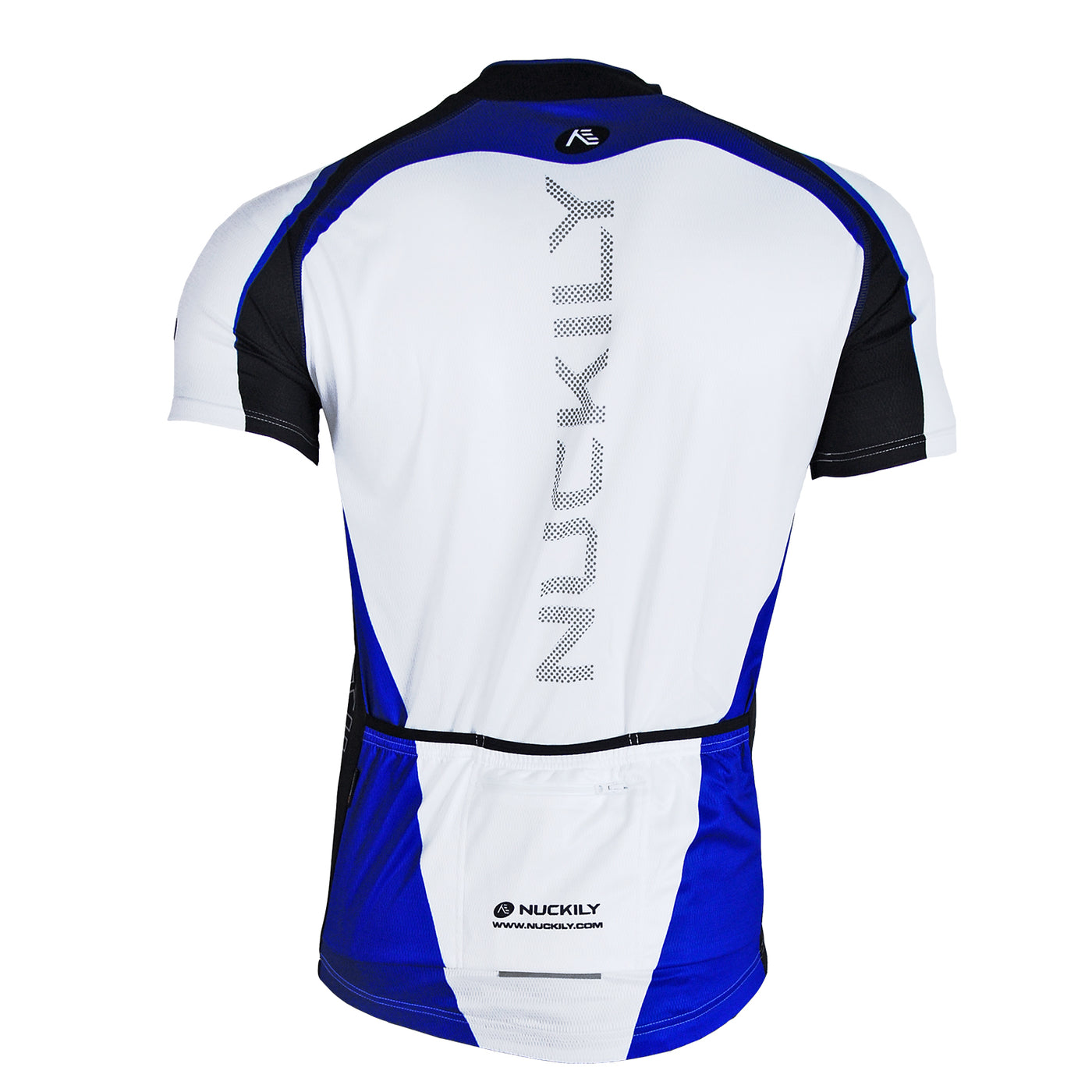 Nuckily NJ502 NS355 Half Jersey And Shorts Set - Blue - Cyclop.in