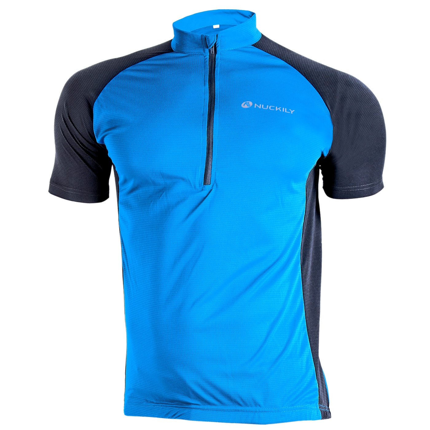 Nuckily NJ601 NS355 Half Jersey And Shorts Set - Blue - Cyclop.in
