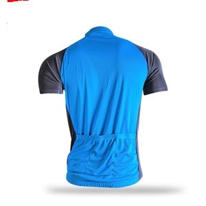 Nuckily NJ601 NS355 Half Jersey And Shorts Set - Blue - Cyclop.in