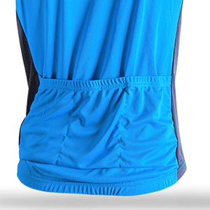 Nuckily NJ601 NS355 Half Jersey And Shorts Set - Blue - Cyclop.in