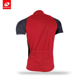 Nuckily Mycycology NJ601-NS355 Half Sleeves Jersey and Gel Padded Shorts Red - Cyclop.in
