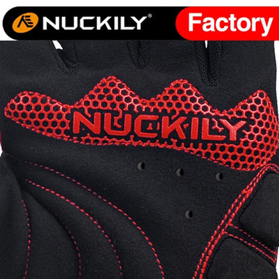 Nuckily Mycycology Half Finger Cycling Biking Motorbike Gloves - Red - Cyclop.in