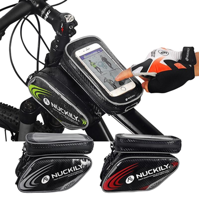 Nuckily Bicycle Saddle Bag for Mobile Phone and Accessories - Cyclop.in
