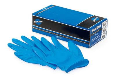 Park Tool Nitrile Mechanic's Gloves - box of 100 - Size S - Cyclop.in
