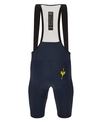 Santini Le Maillot Jaune Bib Shorts - Navy Blue - Cyclop.in