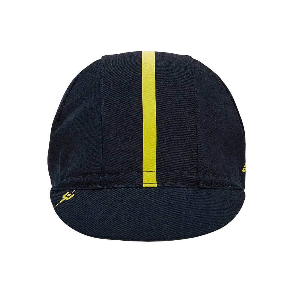 Santini TDF Le Maillot Jaune Cycling Cap - Print - Cyclop.in