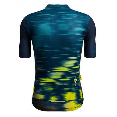 Santini TDF LM Jaune Espirit Jersey - Print - Cyclop.in