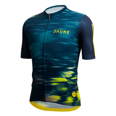 Santini TDF LM Jaune Espirit Jersey - Print - Cyclop.in