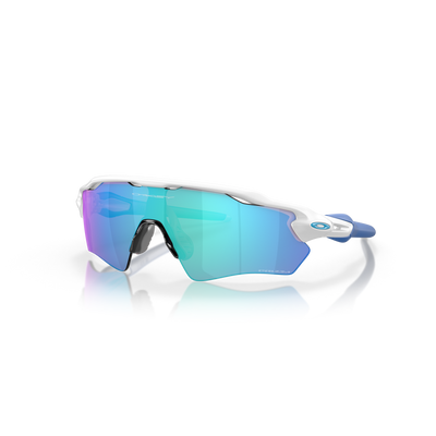 Oakley Radar EV XS Path Prizm Sapphire Lenses Matte White Frame - Cyclop.in