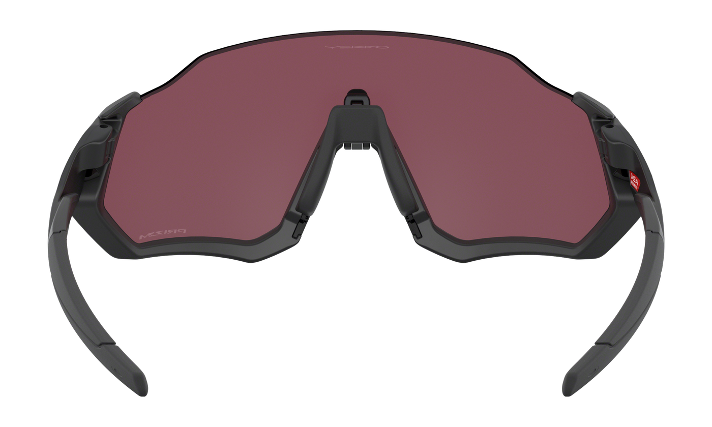 Oakley Flight Jacket Matte Black with Prizm Road Black - Cyclop.in