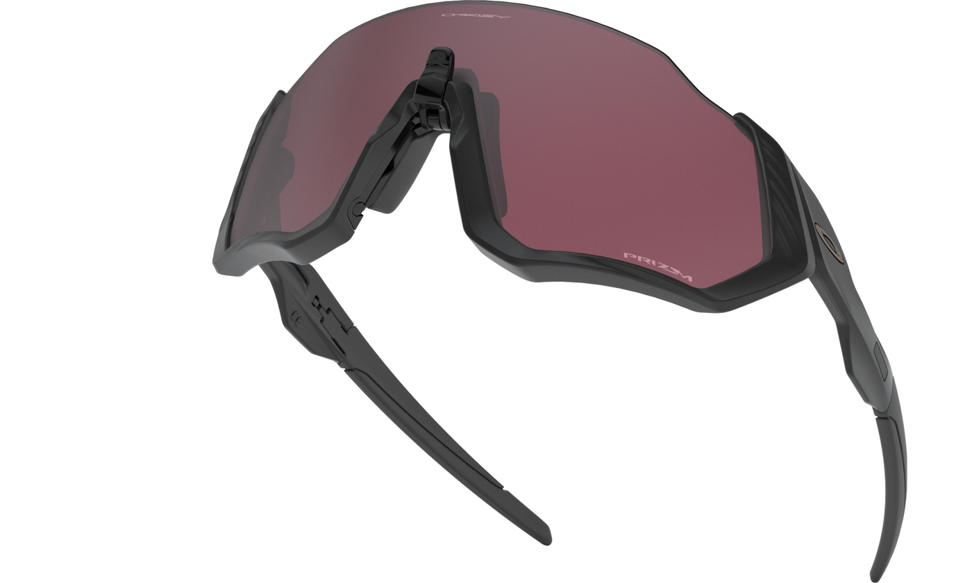 Oakley Flight Jacket Matte Black with Prizm Road Black - Cyclop.in