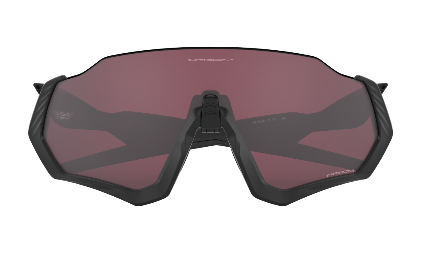 Oakley Flight Jacket Matte Black with Prizm Road Black - Cyclop.in