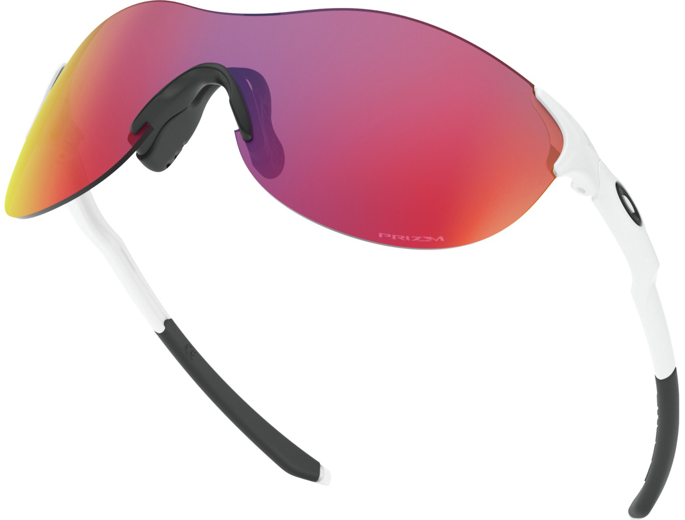 Oakley Evzero Ascend Polished White with Prizm Road - Cyclop.in