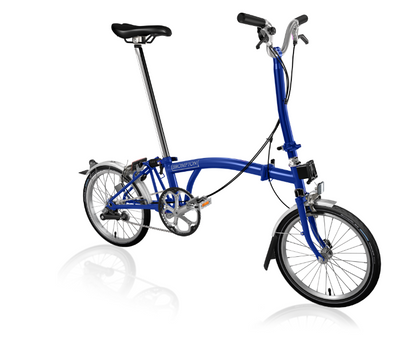 Brompton C-Line Utility Folding Bike - Cyclop.in