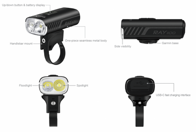 Magicshine Front Light Ray 1100 - Cyclop.in