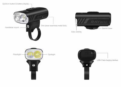 Magicshine Front Light Ray 800 - Cyclop.in