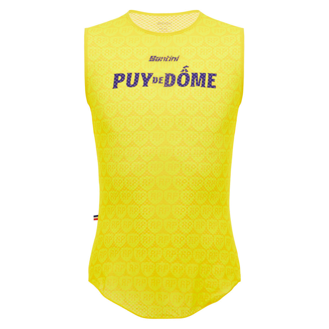 Santini TDF Puy De Dome Baselayer - Print - Cyclop.in