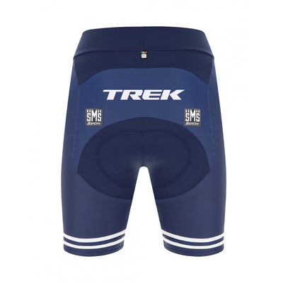 Santini Trek-Segafredo Women's Shorts (Navy Blue) - Cyclop.in
