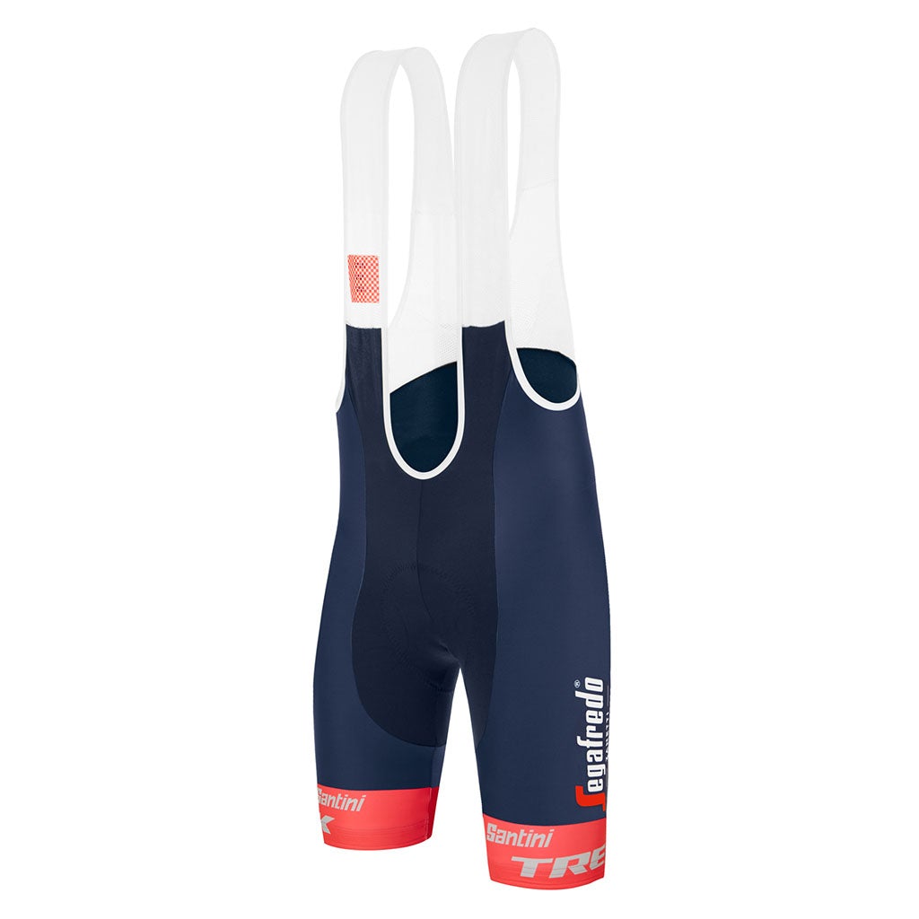 Santini Trek-Segafredo Fanline Bibshorts - Granatina - Cyclop.in