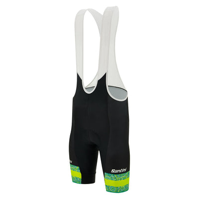 Santini Australian National Team Bibshorts - Black - Cyclop.in