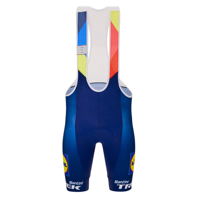 Santini Lidl - Trek Fanline Bibshorts - Blue Marine - Cyclop.in