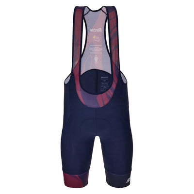 Santini TDF Bordeaux Bibshorts - Navy Blue - Cyclop.in