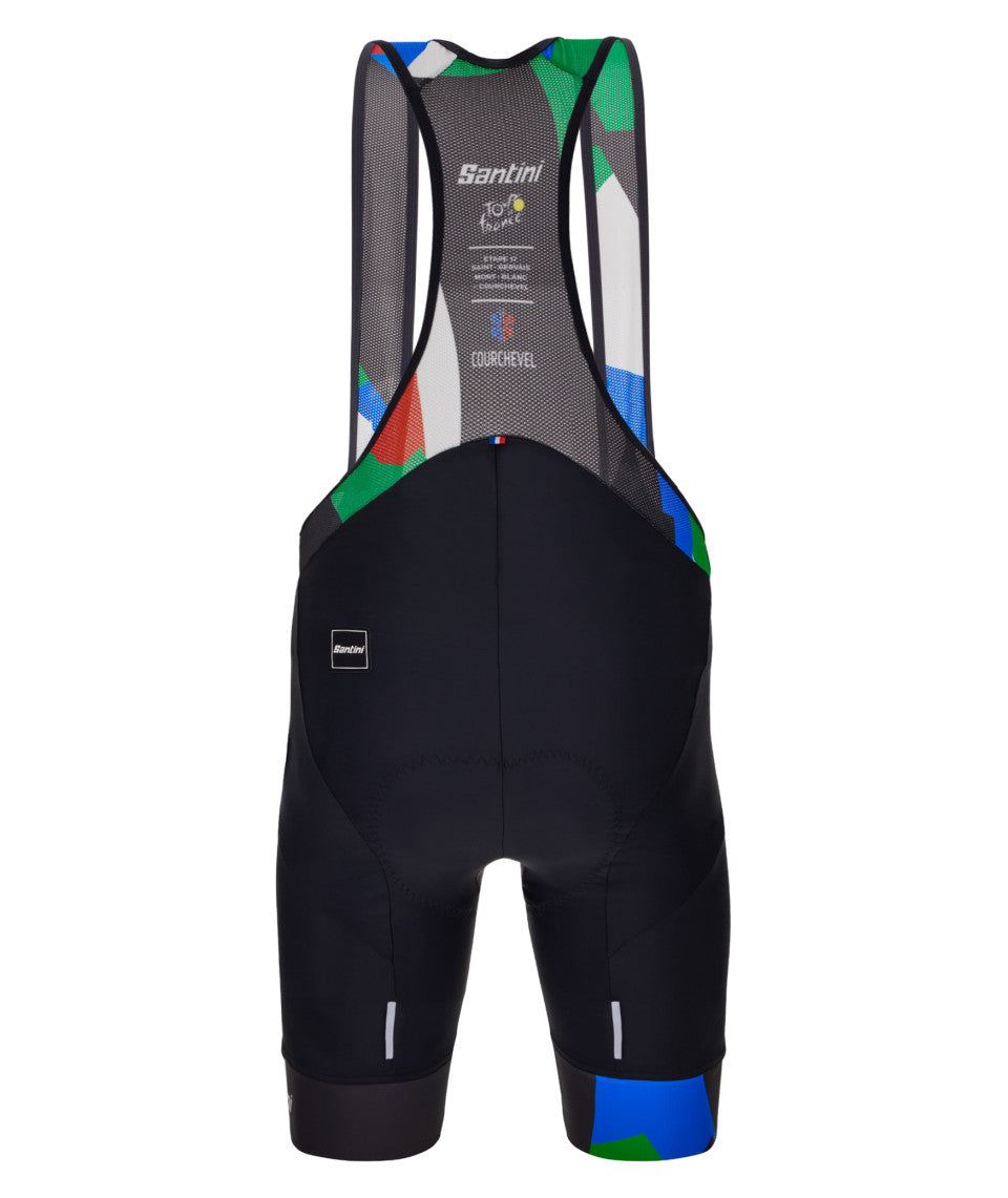 Santini TDF Mont Blanc-Courchevel - Bib Shorts - Cyclop.in