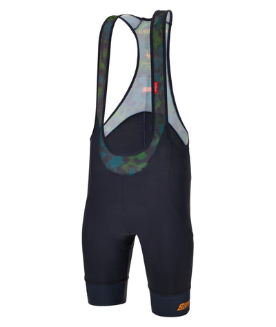 Santini La Vuelta Angliru Bibshorts - Titanium - Cyclop.in