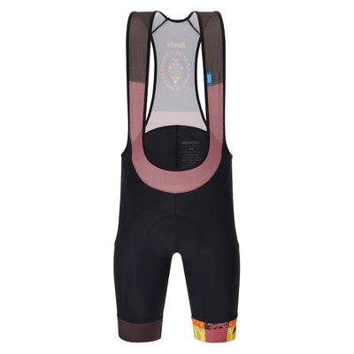 Santini TDF Paris Tours Bibshorts - Black - Cyclop.in