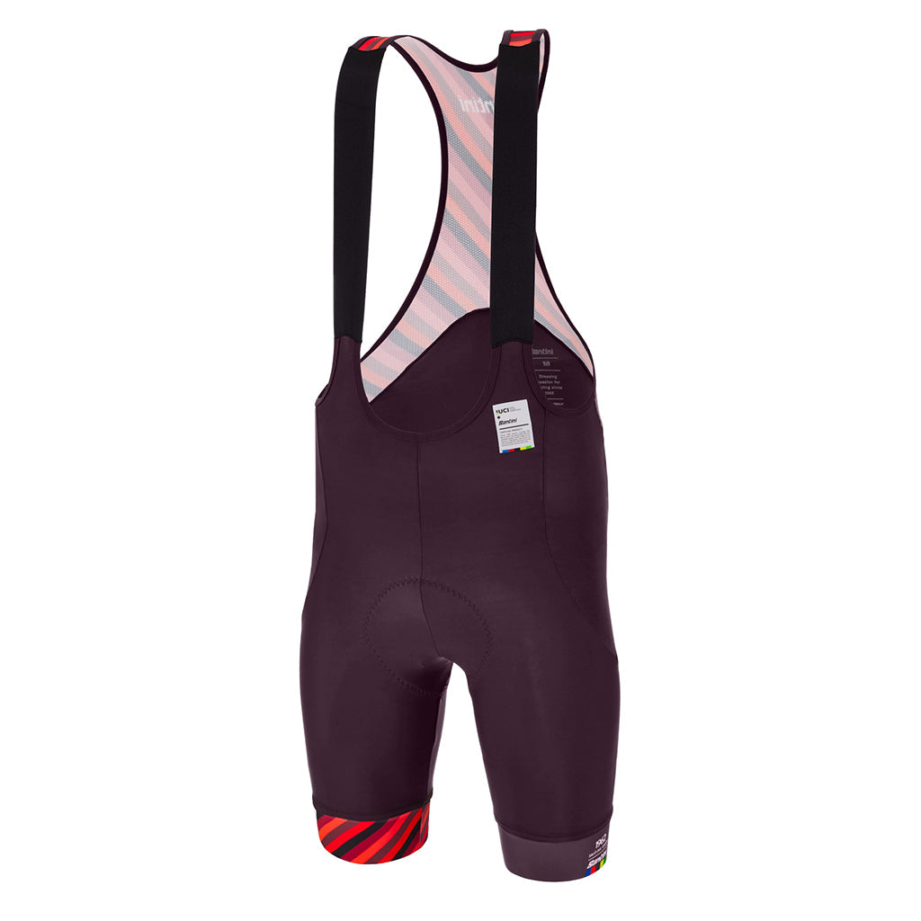 Santini UCI Imola 1968 Bibshorts - Vineyard - Cyclop.in