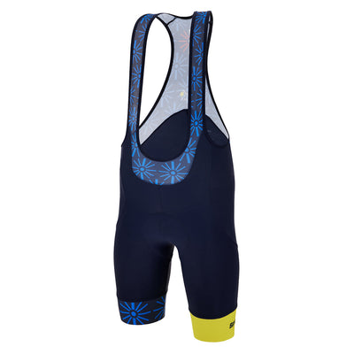 Santini TDF Trionfo 2023 Bibshorts - Blue - Cyclop.in