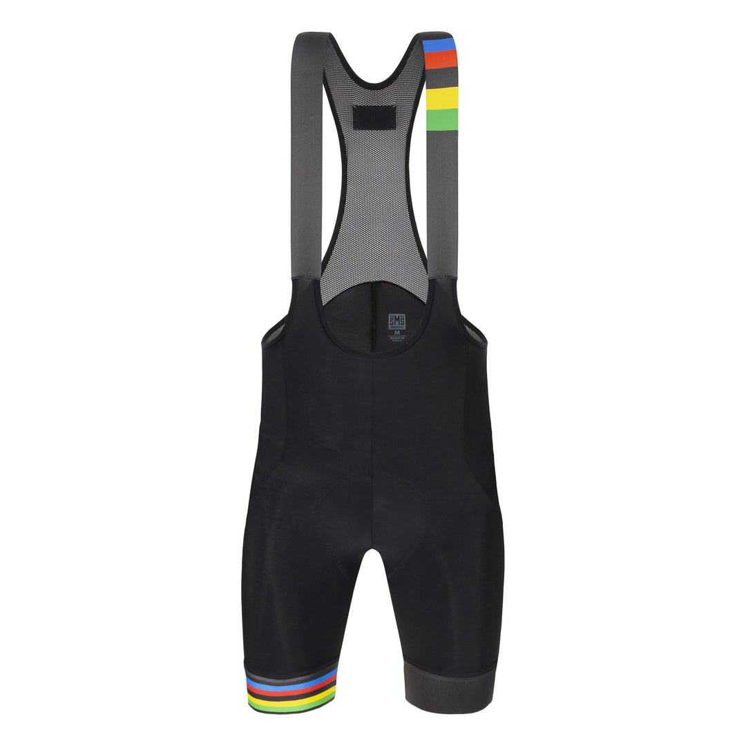 radhose bibshort kurz mit trägern rennrad santini uci rainbow Buy Stripes Size:L (29