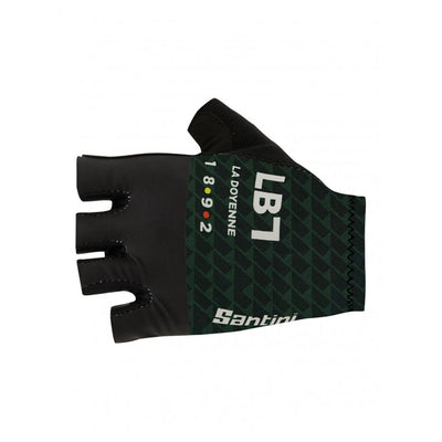 Santini TDF Liege Bastogne Liege Gloves - Print - Cyclop.in