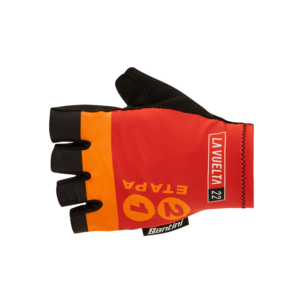 Santini La Vuelta Madrid Gloves - Print - Cyclop.in
