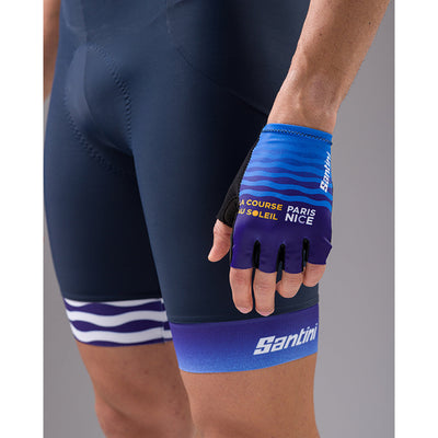 Santini TDF Paris Nice Gloves - Print - Cyclop.in