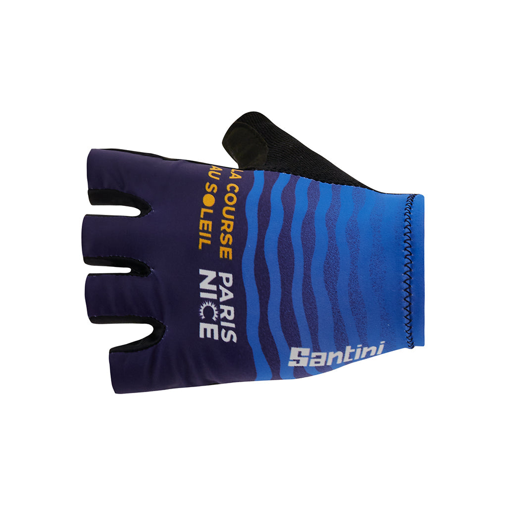 Santini TDF Paris Nice Gloves - Print - Cyclop.in