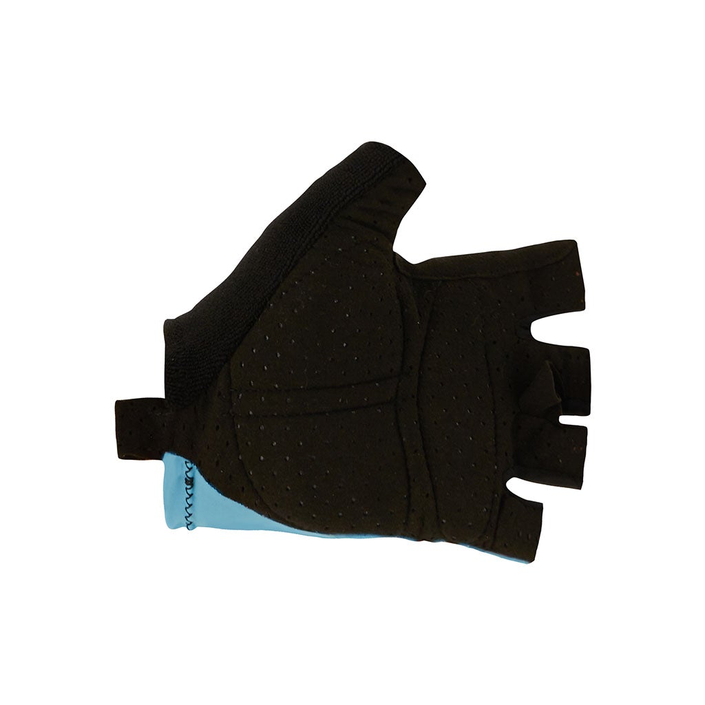 Santini Trek-Segafredo Gloves - Light Blue - Cyclop.in