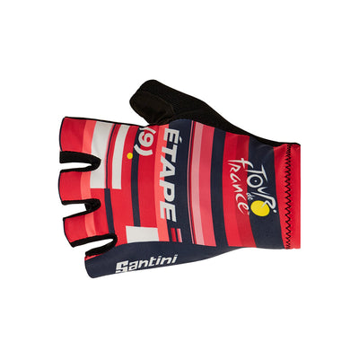 Santini TDF Aigle Gloves - Print - Cyclop.in