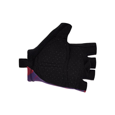 Santini TDF Bordeaux Gloves - Print - Cyclop.in