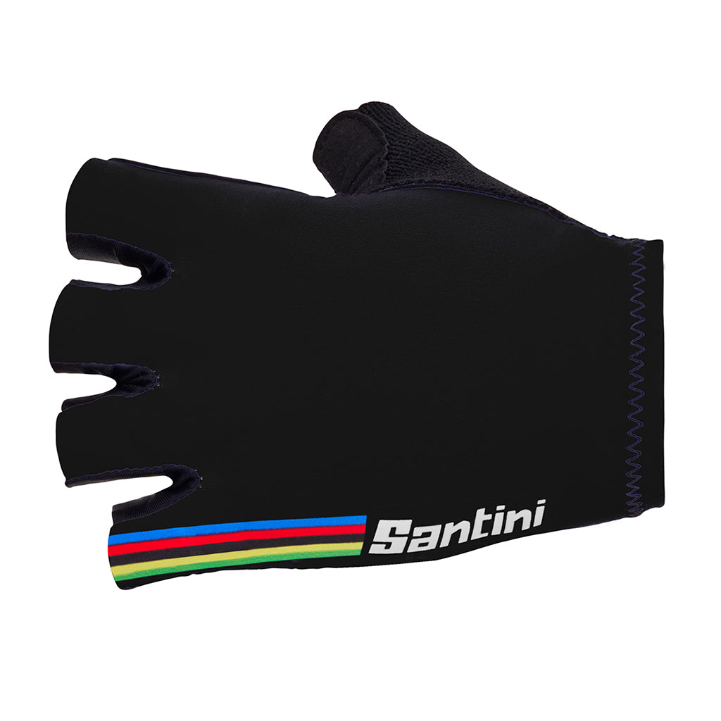 Santini UCI Official Rainbow Gloves - Cyclop.in