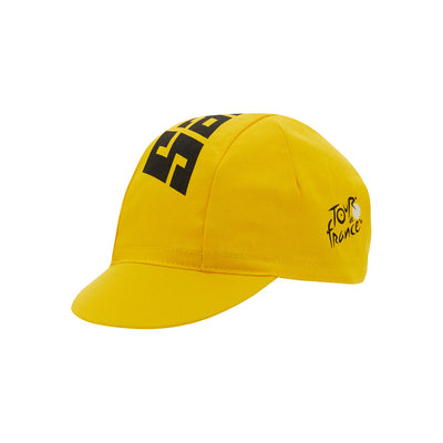 Santini Tour De France Cycling Cap - Yellow - Cyclop.in