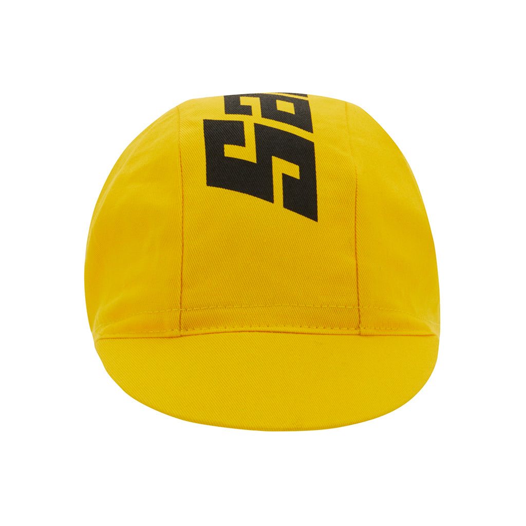 Santini Tour De France Cycling Cap - Yellow - Cyclop.in