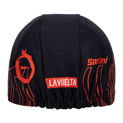 Santini La Vuelta Official Cycling Cap - Print - Cyclop.in