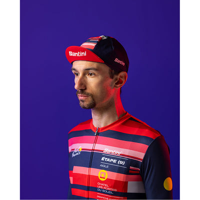 Santini TDF Aigle Cycling Cap - Print - Cyclop.in