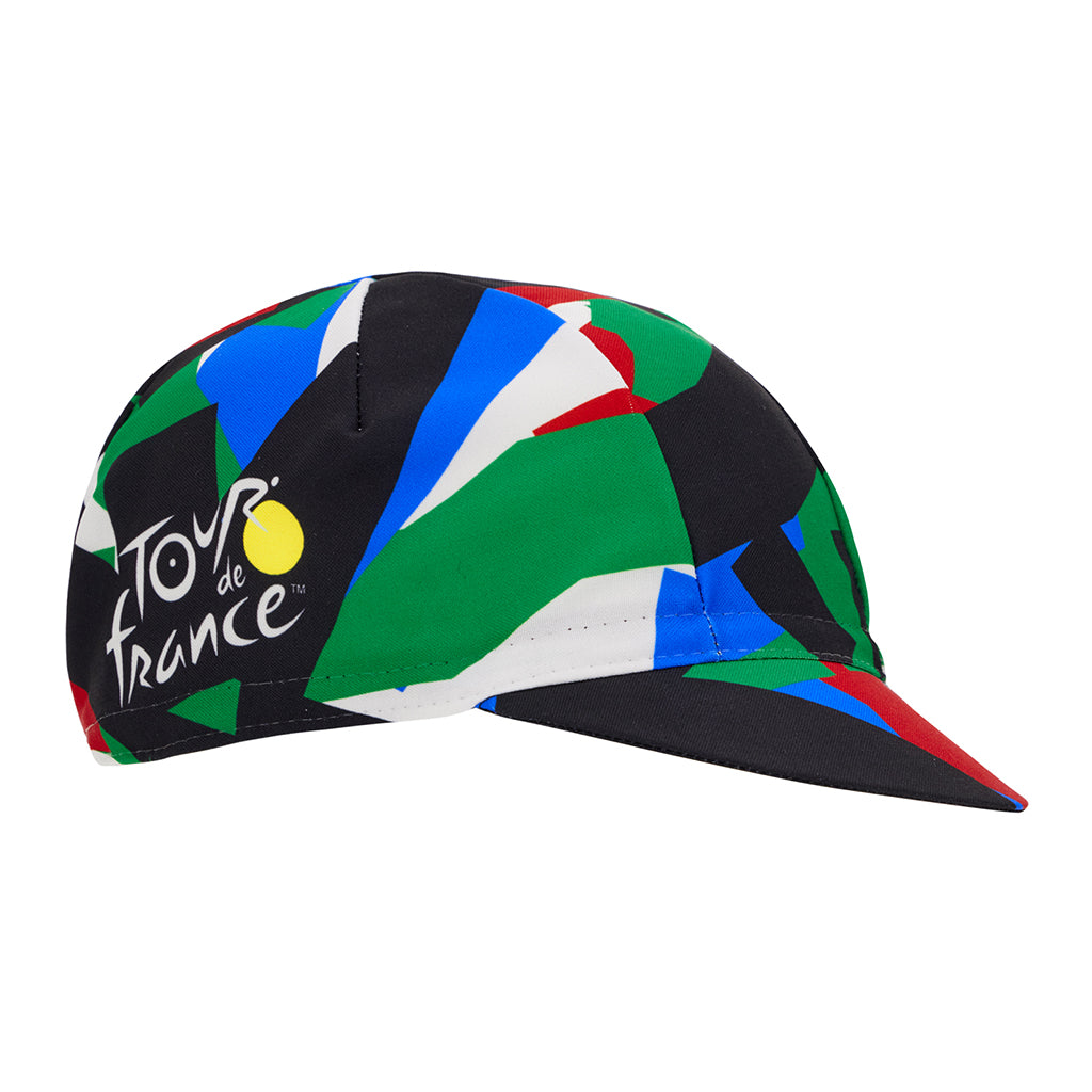 Santini TDF Mont Blanc-Courchevel Cap - Print - Cyclop.in