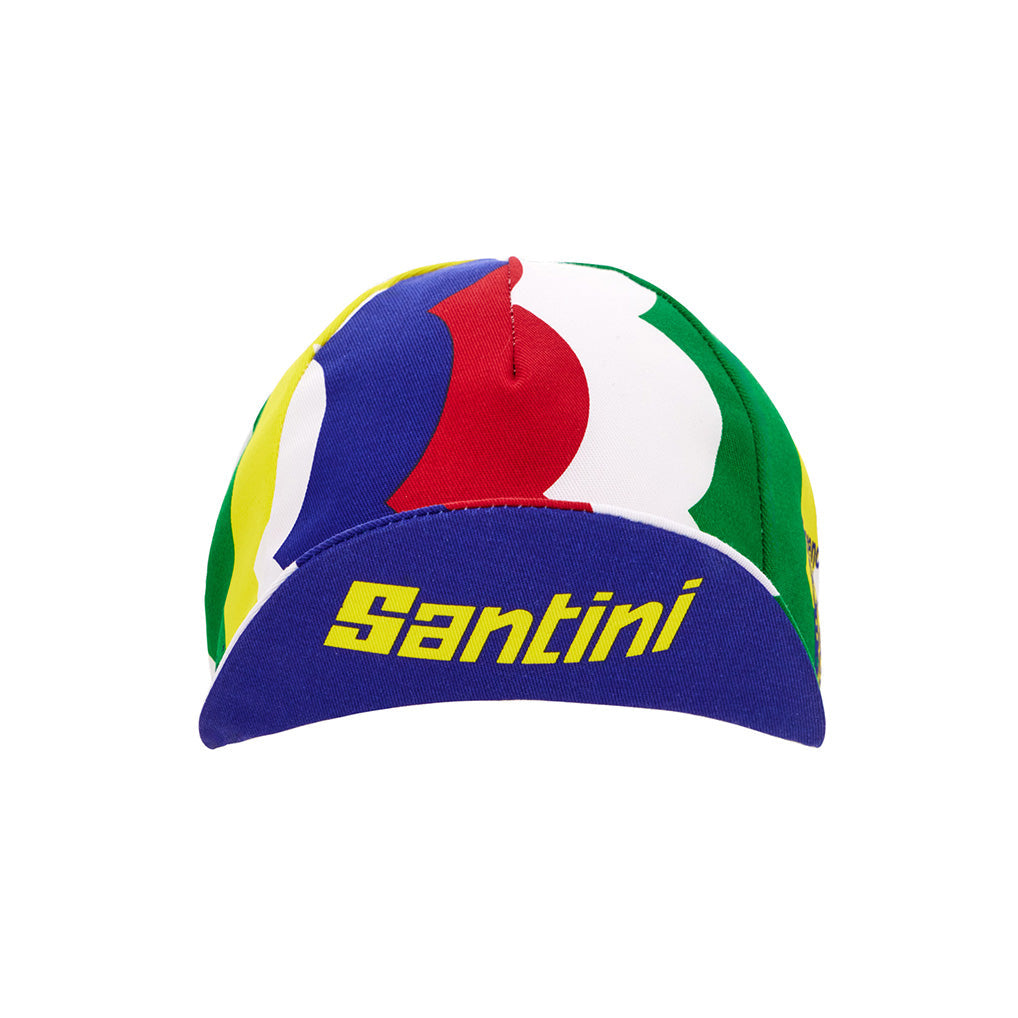 Santini Tour De France Grand Depart Florence Cycling Cap - Print - Cyclop.in