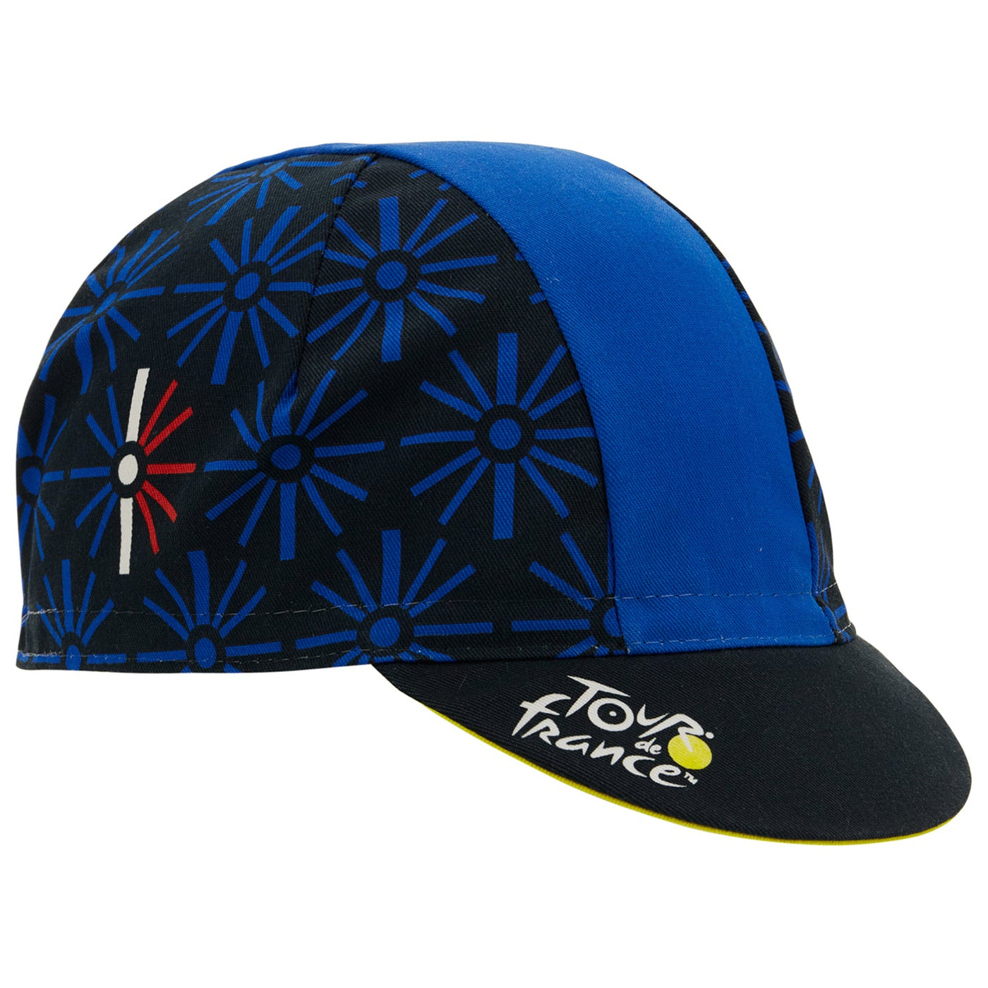 Santini Tour De France Trionfo Cycling Cap - Navy Blue - Cyclop.in