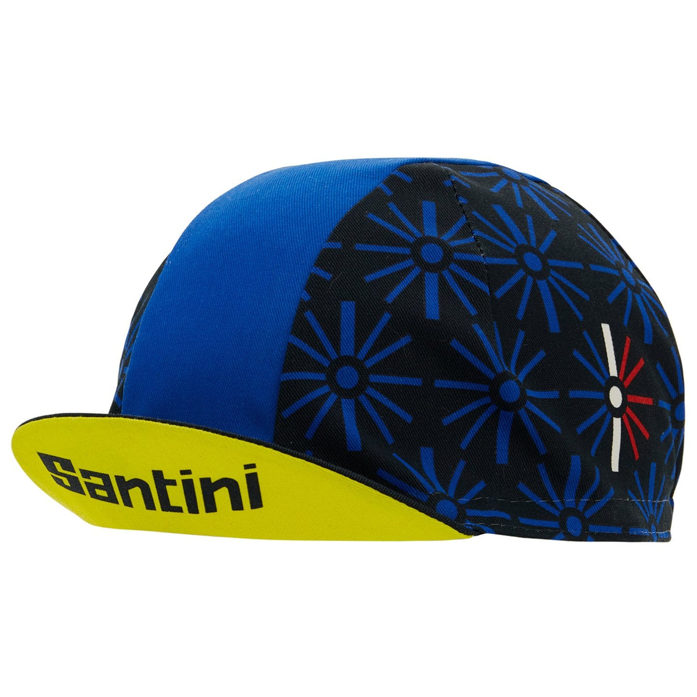 Santini Tour De France Trionfo Cycling Cap - Navy Blue - Cyclop.in