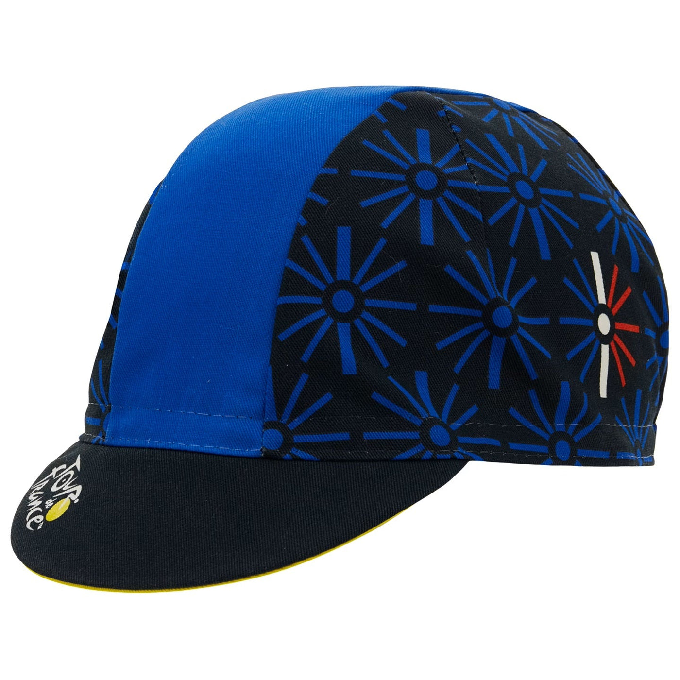 Santini Tour De France Trionfo Cycling Cap - Navy Blue - Cyclop.in