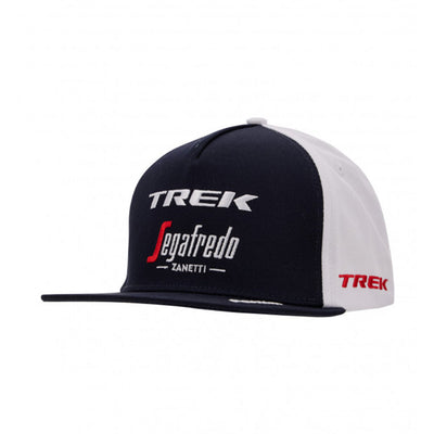 Santini Trek-Segafredo 2023 Trucker Cap - Navy Blue - Cyclop.in